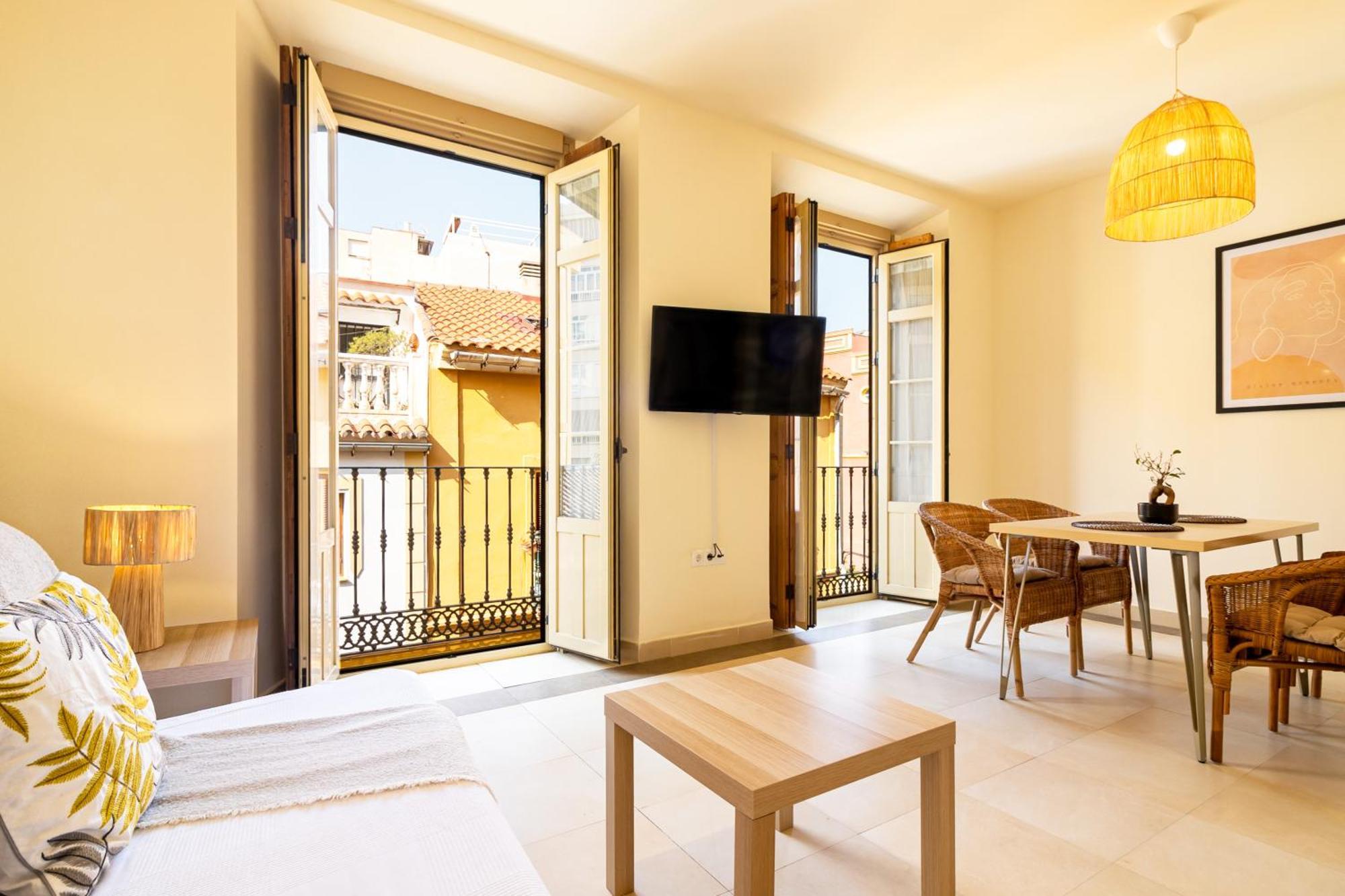 Malaga Center Flat La Victoria City Center Apartment Exterior foto